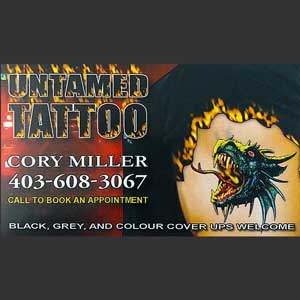Business Card 08 - Untamed Tatoo